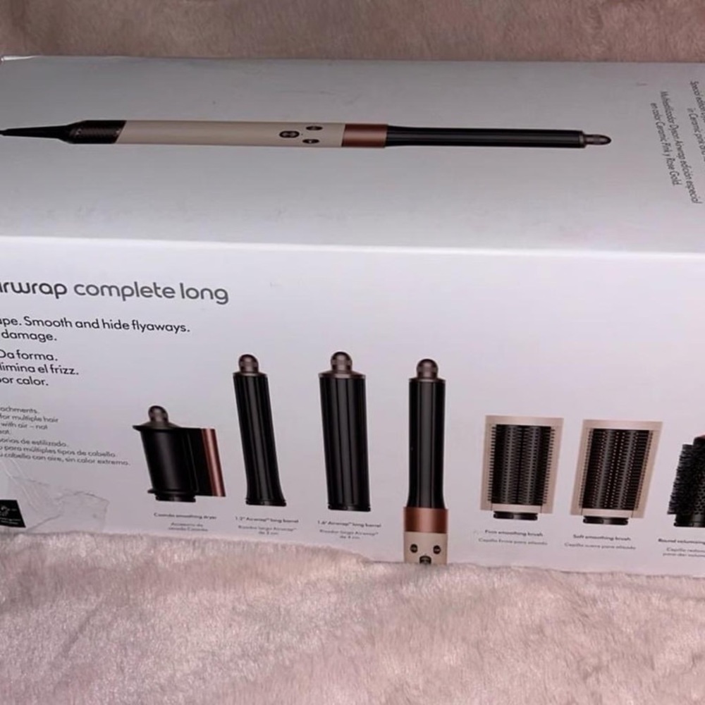 Dyson Airwrap Multi Styler LONG in Ceramic Pink & Rose Gold (Limited Edition) - Picture 2 of 8
